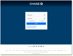Chase Bank Scampage + Admin panel