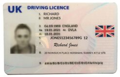 Driving License - United Kingdom