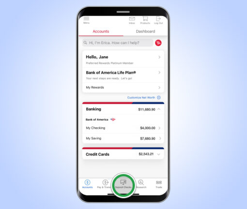 Business & Personal Checks Deposits